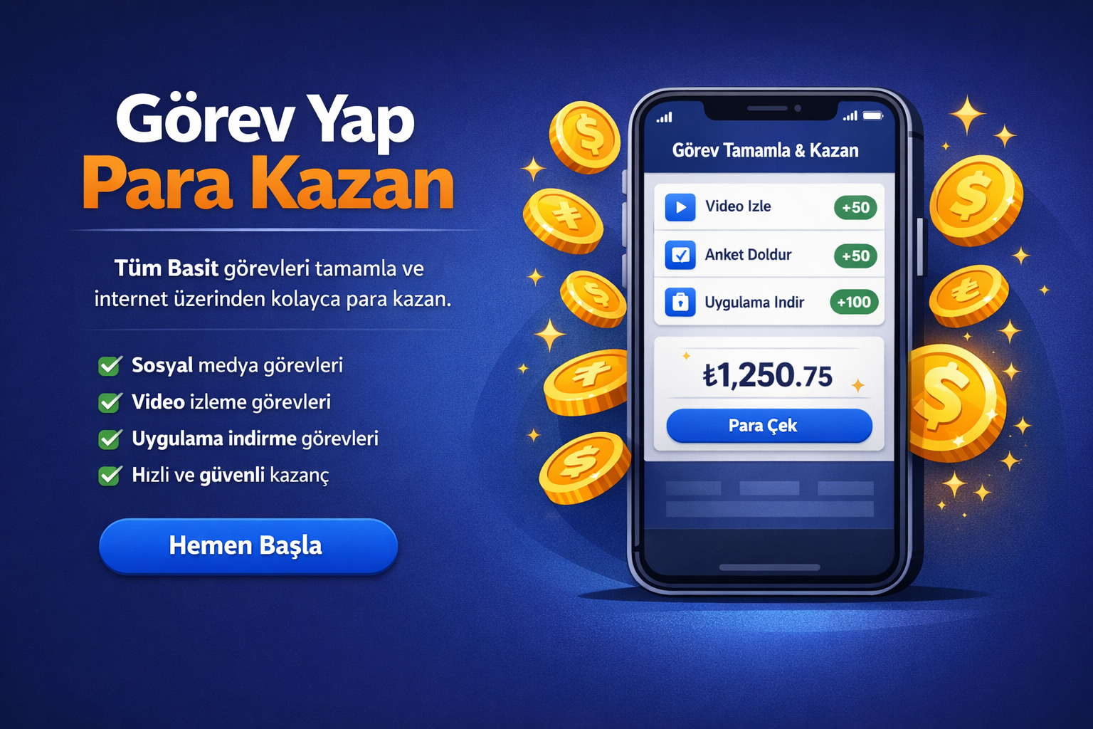 Görev Yap Para Kazan