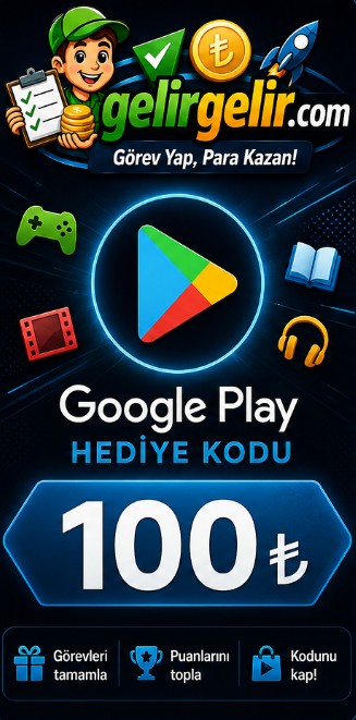 Play Store 100 TL Kod